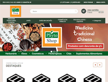 Tablet Screenshot of phytoshop.com.br